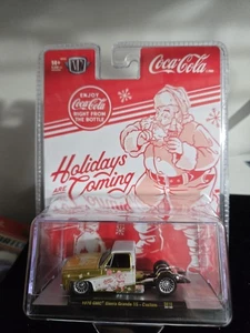 2025 M2 Machines  (Coca-Cola ) Christmas-  "1976 GMC Sierra Grande 15 Custom" - Picture 1 of 2