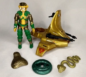 GI JOE Serpentor Figur und Streitwagen nicht komplett Ersatzteile ARAH - Bild 1 von 8