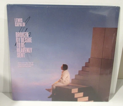 Lewis Capaldi Broken By Desire To Be Heavenly Sent Vinyl HAND SIGNED FREE SHIP!! - Image 1 of 4