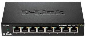 D-LINK - Switch Desktop Fast Ethernet 8-Port Tidak Terurus - Picture 1 of 1