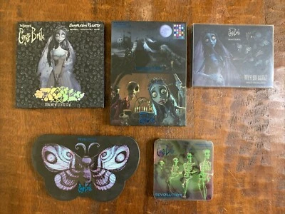 New Revolution Beauty x Tim Burton’s Corpse Bride 5pc Eyeshadow Palettes Set - Image 1 of 4