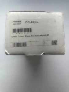 Assa Abloy Securitron DC-62CL Dress Cover Clear Anodized Model 62 New in Box - Imagen 1 de 4