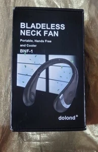 Bladeless Neck Fan Portable Personal Cooling Fan 5000mAh USB Recharge 3 Speed - Picture 1 of 2