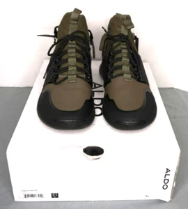 Mens Aldo FREALIA Casual Shoes sz 12M Brown Black New With Box - Picture 1 of 6