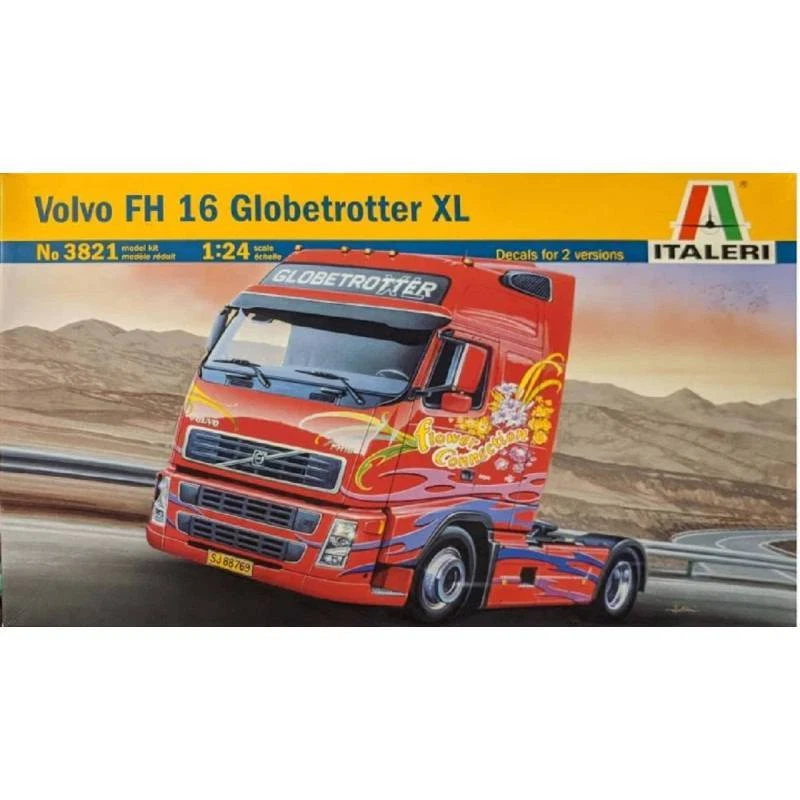 Modellino Camion Volvo Fh 16 Globetrotter XL ITALERI 3821 1/24ème Char P - Immagine 1 di 1