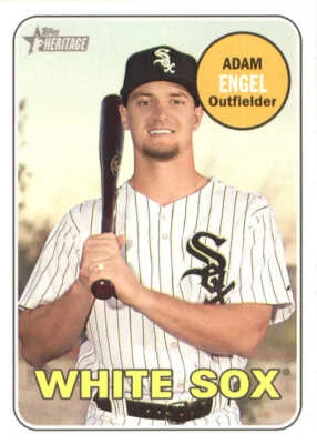 2018 Topps Heritage #570 Adam Engel - NM - Image 1 of 2