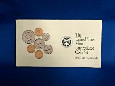1992 Unted States Mint Coin Set - Uncirculated - Philadelphia Denver - Image 1 of 4