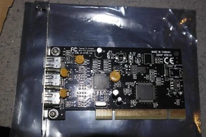 Firewire PCI card IEEE 1394 I394 3 port card TSB12LV26 working - Afbeelding 1 van 4