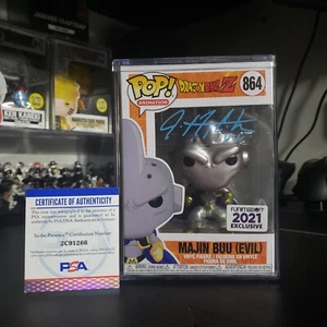 Funko Pop! Dragon Ball Z Majin Buu (Evil) Funimation 2021 #864 certificado PSA FIRMADO - Imagen 1 de 10