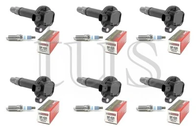 Комплект из 6 катушек зажигания DG520 + 6 свечей зажигания SP520 2011-2014 Ford F150 3,7 л V6 - Изображение 1 из 2