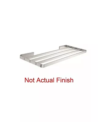 California Faucets 78-STS-BLKN 8-3/4" Solimar Single Towel Shelf BLACK NICKEL - Image 1 of 4