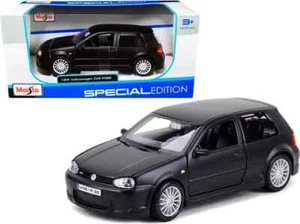 Volkswagen Golf R32 Matt Black Special Edition Series Maisto 1/24 Diecast Model - Picture 1 of 1