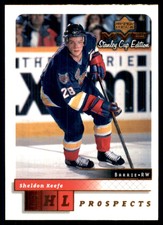 1999-00 Upper Deck MVP SC Edition Sheldon Keefe RC Barrie Colts #195