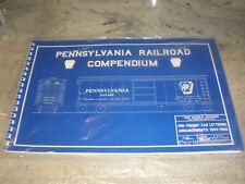 PENNSYLVANIA RAILROAD COMPENDIUM PPR FREIGHT CAR LETTERING PB 1ST PRINTING 1989