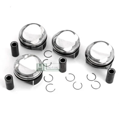 4x Pistons Rings Set Φ23mm STD For VW Beetle CC Passat AUDI A3 A4 A5 TT 1.8 TFSI - Image 1 of 4