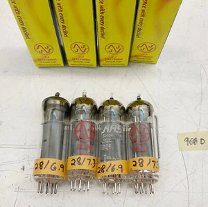 Quad of JJ Electronic EL84 Tubes Tested and Matched - Picture 1 of 1