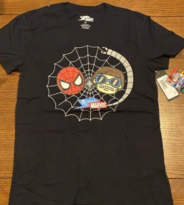 Camiseta Tokodoki TKTD Spiderman Marvel Comics Para Hombre Talla Mediana Nueva Foto 1 de 4
