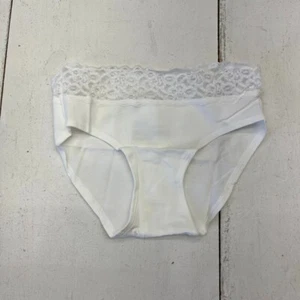 Gap White Lace Hipster Stretch Cotton Underwear Women's Size X-Small NEW - Picture 1 of 5