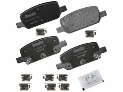 Juego de 3 pastillas de freno traseras Bendix 82732SG 2018 2019 para Tesla 2017-2020 Foto 1 de 2