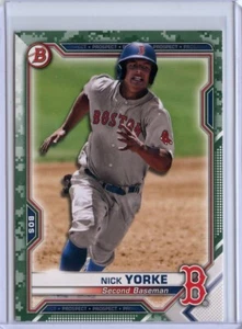 2021 Bowman Prospects Camo #BP114 Nick Yorke - Picture 1 of 1