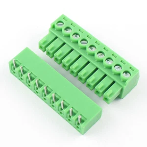 10 piezas conector enchufable de tornillo de ángulo recto ángulo recto de paso de 3,5 mm - Imagen 1 de 7
