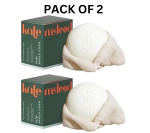 Kate McLeod The Mini Body Stone Cocoa Butter Lotion Bar 1oz - 2 Pack - Picture 1 of 11