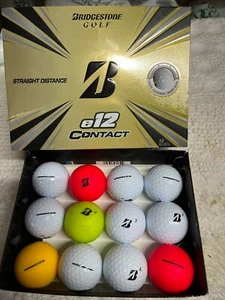 60 Bridgestone e12 & e12 Soft Near Mint to Mint golf balls - Picture 1 of 2
