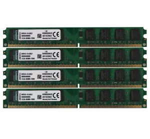 8G 4X 2GB PC2-6400 DDR2 800Mhz 240Pin DIMM Memory RAM Desktop Low density pc6400 - Picture 1 of 6