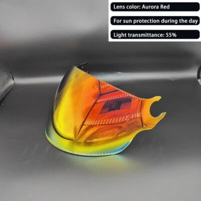 Mirrored Replacement Helmet Lens Windproof Visor Accessory LS2 Helmet Visor - Image 1 of 4