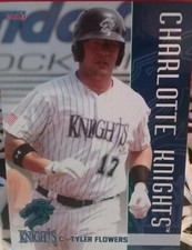 Tyler Flowers 2011 Choice Sportscards Charlotte Knights # 08