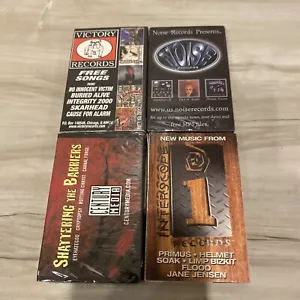 METAL & NU METAL SAMPLER CASSETTE VICTORY RECORDS CENTURY MEDIA INTERSCOPE LOT - Picture 1 of 7