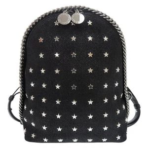 AUTHENTIC Stella McCartney Falabella Star Studs Zip Around Backpack-Daypack - Picture 1 of 8