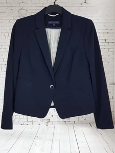 Marks and Spencer Petite Marineblazer Jacke Größe 12 Smart Work - Bild 1 von 7