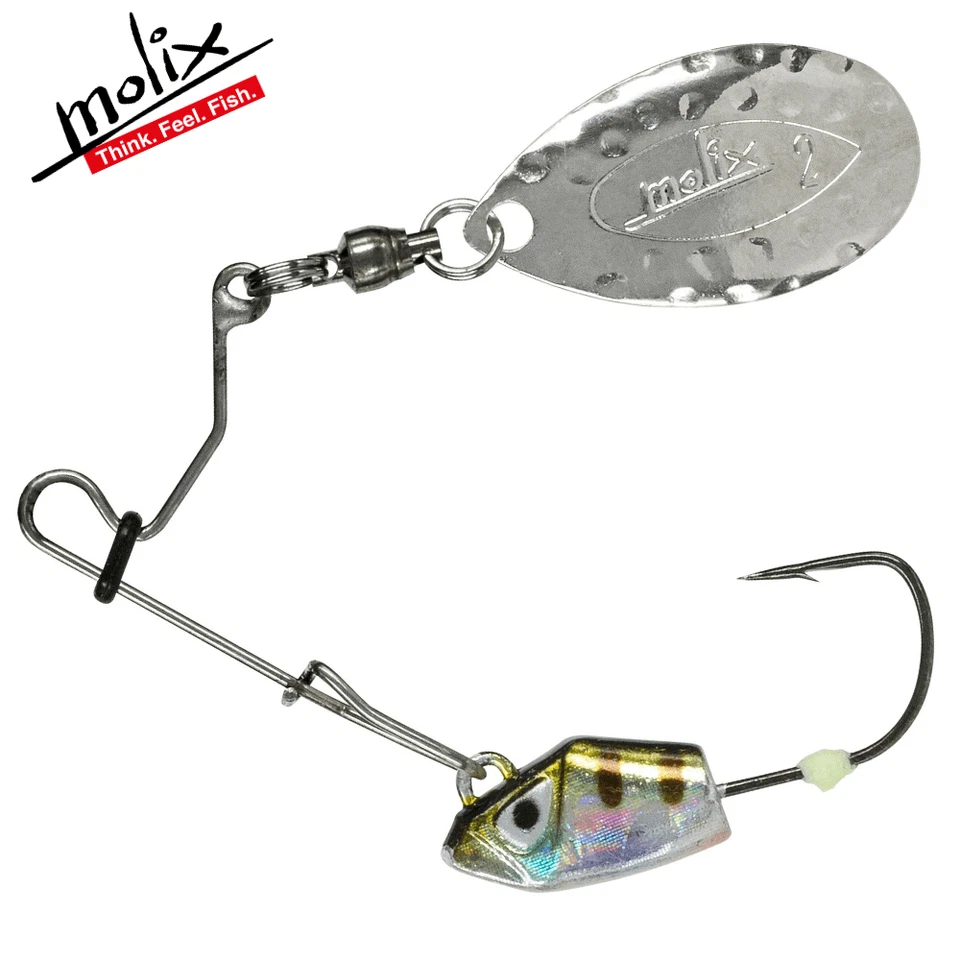 Señuelo de cebo de alambre de pesca ultra ligero MOLIX RS Spinnerbait 3,5 g/46 GT Foto 1 de 1