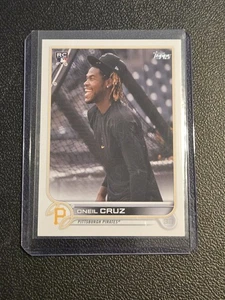 2022 Topps Chrome #537 Oneil Cruz Image Variation Rookie Card - Picture 1 of 2