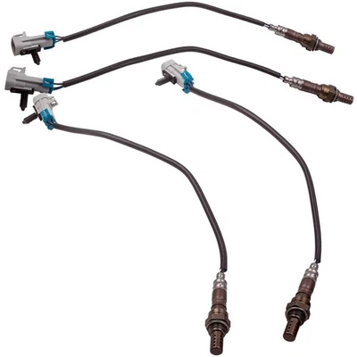 Sensores de oxígeno O2 4 piezas para GMC Sierra 1500 aguas arriba y aguas abajo 5,3 L 2003-05 nuevos Foto 1 de 4