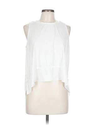 Camiseta Sonoma Goods for Life feminina branca sem mangas G - Imagem 1 de 4