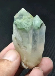Chlorite Included Quartz Crystals Having Good Lustre & Nice Growth,Pak - Picture 1 of 16