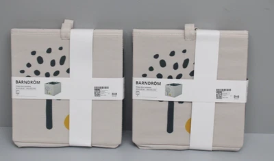 2 Stück Ikea Barndröm Box 26 x 37 x 26 cm Beige 105.606.18 NEU - Bild 1 von 2