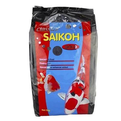 Classica Saikoh Koi Goldfish Pond Bulk Food Large Colour Pellets 5kg - image 1 of 2