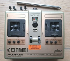 Multiplex combi plus Fernsteuerung Sender 35 Mhz RC Modellbau Vintage  - Bild 1 von 10