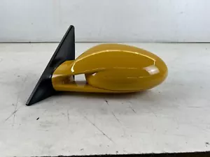 05-08 Porsche Cayman Boxster Left Side Door Mirror Yellow 986 987 OEM - Picture 1 of 12