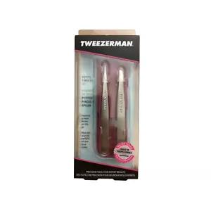 Tweezerman Petite Tweeze Set Pink Case - Picture 1 of 1