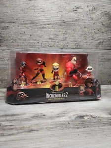Juego de 2 figuras familiares de Disney Pixar LOS INCREÍBLES Jakks Dash Jack Mr. - Imagen 1 de 11
