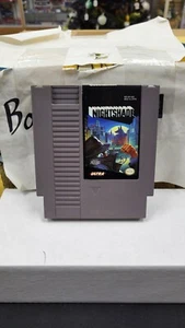 NIGHTSHADE NINTENDO NES VIDEO GAME NO BOX OR MANUAL AUTHENTIC - Picture 1 of 6