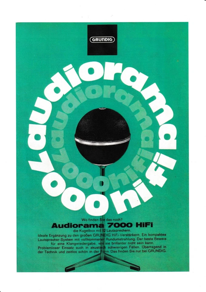 Instrucciones de funcionamiento para Grundig Audiorama 7000 Foto 1 de 1