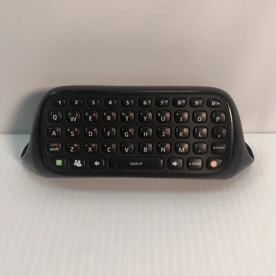 Teclado Chatpad Controlador Microsoft Xbox 360 OEM Negro (X852479-001) Probado Foto 1 de 4