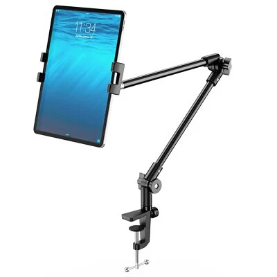 Tablet-Halterung mit 360° Handy-/iPad-Stativhalterung 68.6 cm Langer Arm Webc... - Bild 1 von 4
