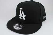 NEW ERA 9FIFTY BASIC SNAPBACK HAT CAP MLB LOS ANGELES LA DODGERS BLACK ADULT MEN
