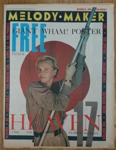 Melody Maker Magazine October 6, 1984 Heaven 17 Glenn Gregory - Imagen 1 de 3